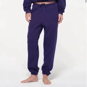 Skims Cotton Fleece Sweatpants 30" Size XS